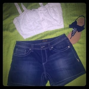 Women's seven denim shorts